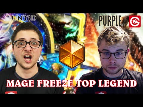 Purple et Un33D TOP LEGEND : Les hommes de glace - Hearthstone