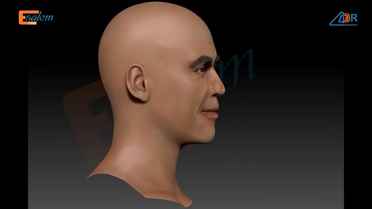 Billy Zane ZBrush 3D-Modell nur den Kopf 3D Modell