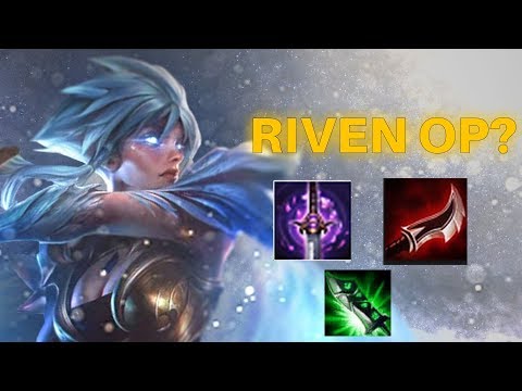 Riven Montage #18  | SYRIAN RIVEN | Which Combo Is The Best?