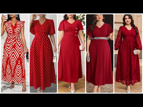 Elegant DRESSES and Casual DRESSES in RED You Will Love!