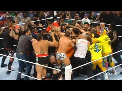 The brawl between Brock Lesnar and The Undertaker spills backstage: Raw, July 20, 2015