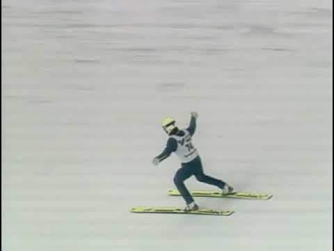 PŚ/TCS Ga-Pa 01.01.1990 - relacja z zawodów (j. niemiecki/polskie napisy)