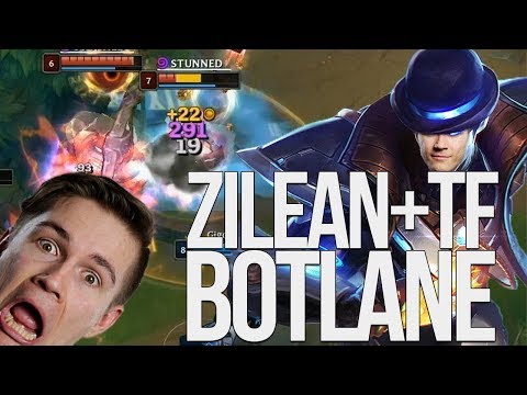 Twisted Fate Zilean Botlane with Sola | edit. Gameplay Laughed Through