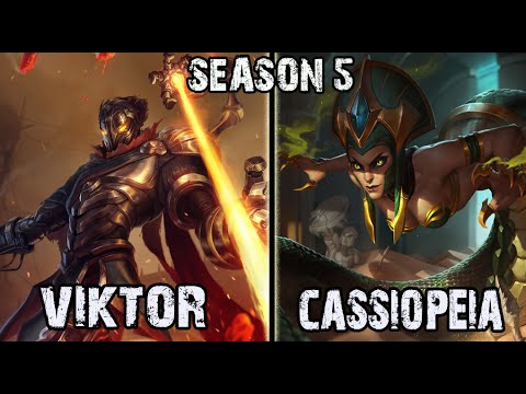 Apdo Viktor vs Cassiopeia MID Ranked Challenger Korea