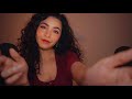 ASMR Touching Your Face While I Whisper For Deep Sleep