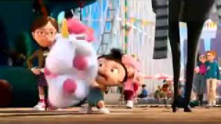 ITS SO FLUFFY AGNES FROM DESPICABLE ME WITH SLOW MOTION AMAZING!!!!