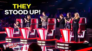 The Most Iconic Standing Ovations in The Voice History! | The Voice