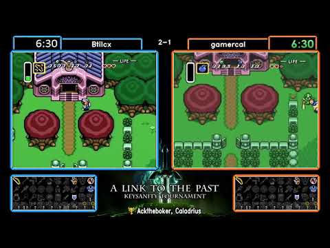 btilcx vs gamercal. ALTTPR Keysanity Tournament 2018