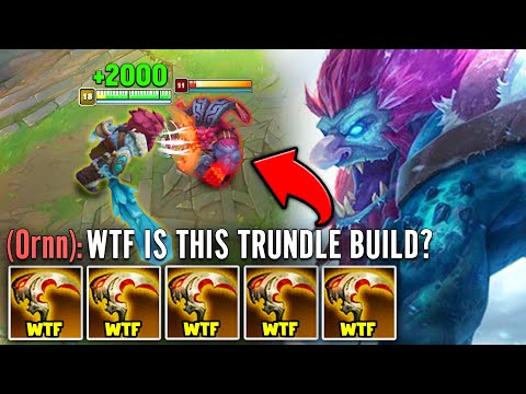 I played a FORBIDDEN Lifesteal Trundle build and it's amazing (SO MUCH HEALING)