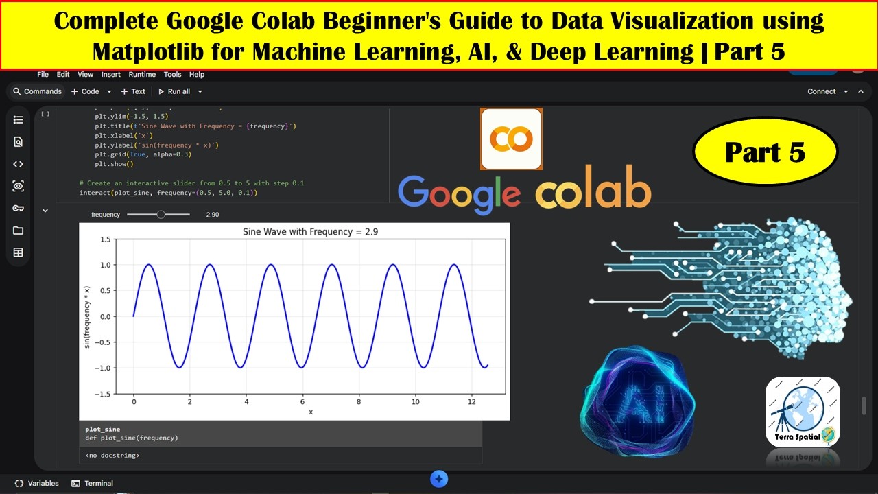 Data Visualization with Matplotlib in Google Colab for Machine Learning, AI & Deep Learning | Part 5