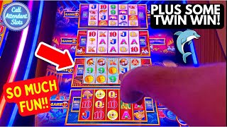We Finally Got a Bonus on Wonder 4 Tower Slot Machine! How Did We Do Plus Twin Win!