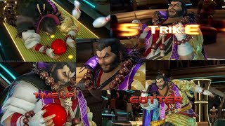 Ganryu Tekken Bowl (Strike, Miss, Gutter, Time up, Overcharged, Spare) [TEKKEN 7]