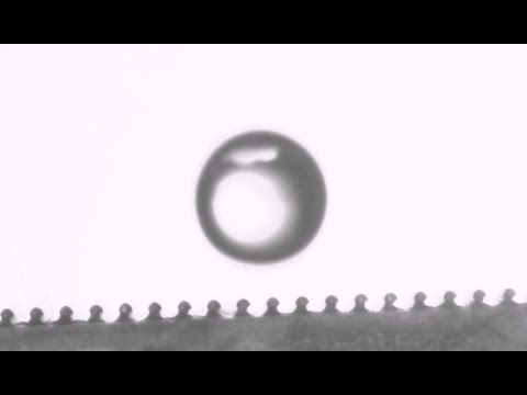 Patterned Bouncing and Directional Transportation of Water Droplets