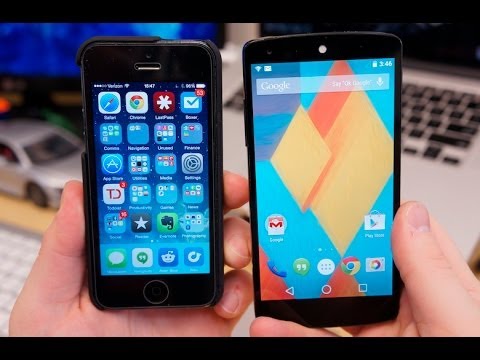 Android L vs iOS 8: Developer Preview Showdown | Pocketnow