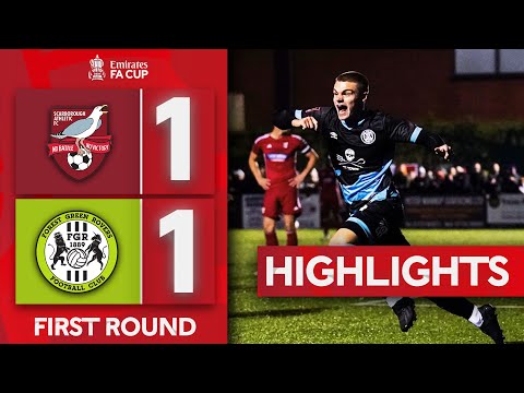 Scarborough Athletic 1-1 Forest Green Rovers | First Round | Emirates FA Cup 2023-24
