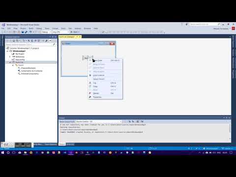 First VB .Net GUI App | Hello World | Visual Studio 2017