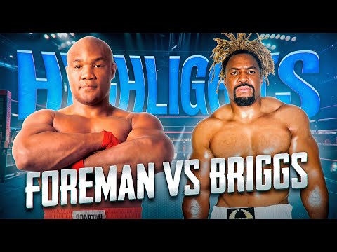 The Heavyweight Boxing Classic! George Foreman vs Shannon Briggs Highlights | Best Moments