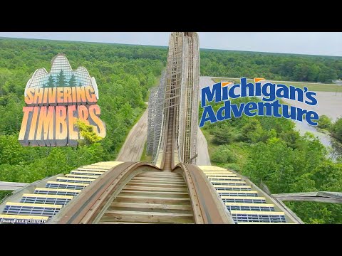 Shivering Timbers POV at Michigan's Adventure