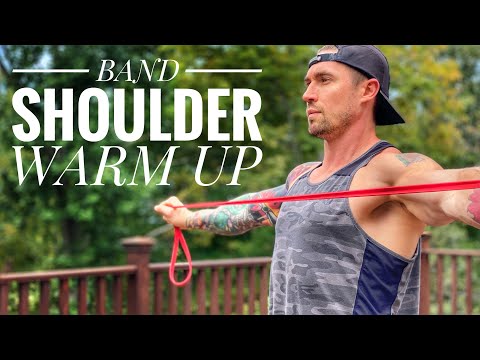 Resistance Band Shoulder Warm Up