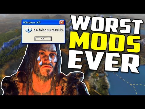 Total War, but it's the Worst Mods Ever!