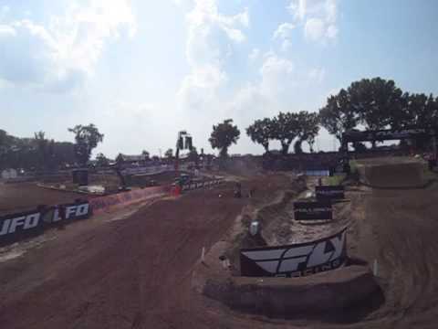 il tifo per il nostro compare Michele Cervellin (chiuppano regna!!!!!)