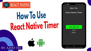 How To Use React Native Timer? || in Hindi