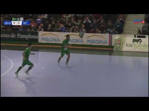 Gol de Rafa Usín (1-3) en el Magna Gurpea - Movistar Inter. J10, 1Div