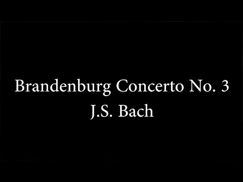 Cowichan Camerata 2017 - Brandenburg Concerto No. 3 – J.S. Bach