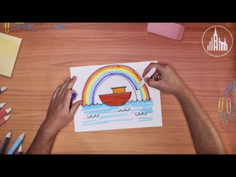 El arca de Noé y la protección de Dios | Ven a dibujar conmigo