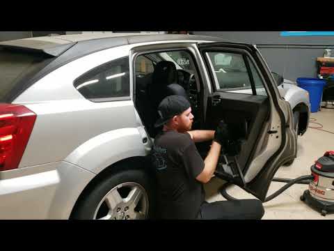 Dodge door glass install