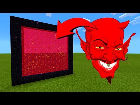 How To Make A Portal To The Satan Dimension in Minecraft!