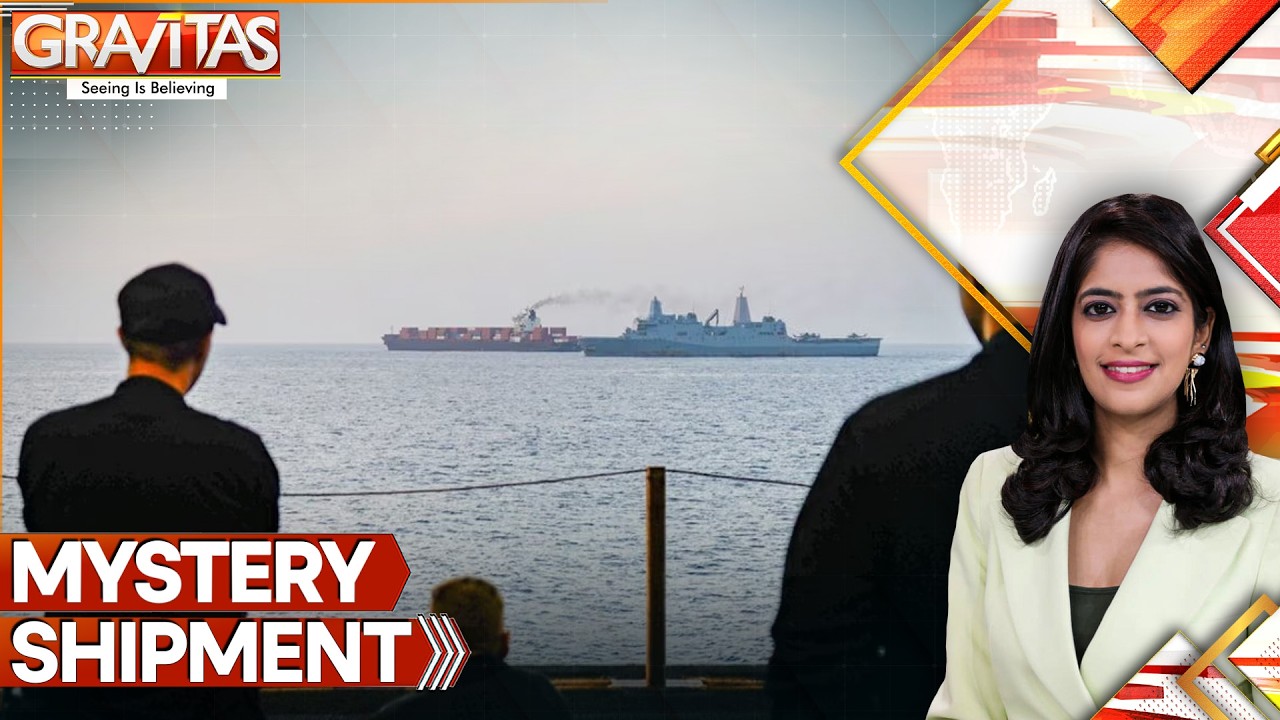 US 'Finds' Dual-Use Items Used By Iranian Military On Seized Vessel 'Touska' | GRAVITAS