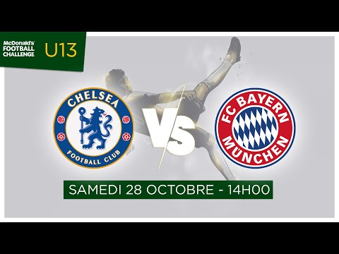 U13 CHELSEA – BAYERN (samedi 14h00)