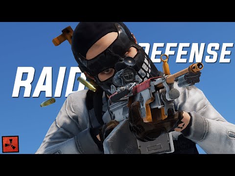 Rust - CHINESE ZERG TRIES TO RAID US WITH A BOX OF ROCKETS!