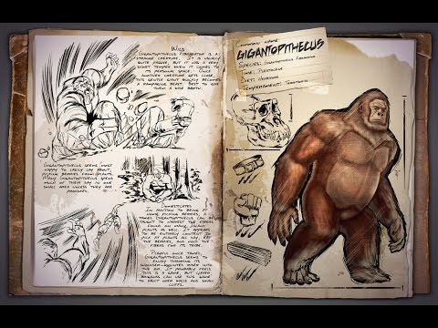 ARK Survival Evolved - Taming Gigantopithecus (NEW APE)