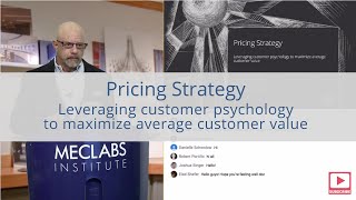 Pricing Strategy: Leveraging customer psychology to maximize average customer value