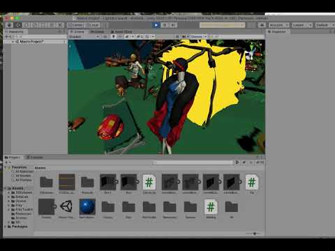 Light Dots Island in Unity