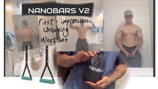 Kensui Nanobars V2  — first impressions and workout