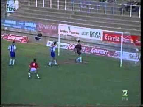 Real Murcia Golazo De Cuxart en figueres  Mayo de 2000
