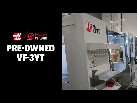 Pre-Owned Haas VF-3YT - Exceptional Condition - Available Now