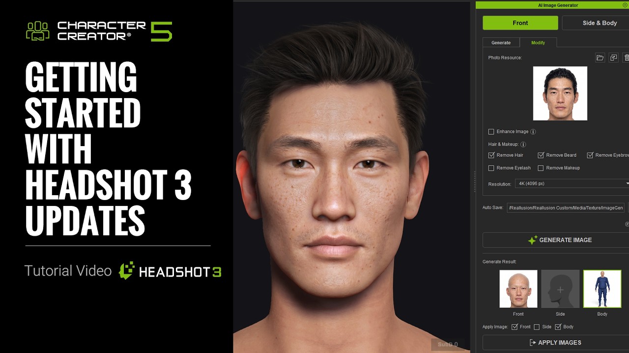 Headshot - Tutorial