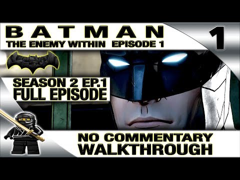 BATMAN Telltale Season 2 Episode 1 No Commentary - The Enemy Within Full Episode Walkthrough PS4