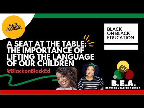 A Seat at the Table: The Importance of Lifting the Language of Our Children