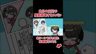 自分の日記で腹筋崩壊するスバル【ホロライブ手描き切り抜き/大空スバル】