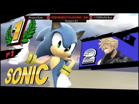 SmashaPalooza 22: Winners - CH| BluStriker (Sonic) vs ProjectXeta (Cloud)