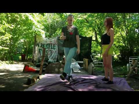 NGJPW BACKYARD WRESTLING: FIRST EVER WOMEN'S MATCH!!!!