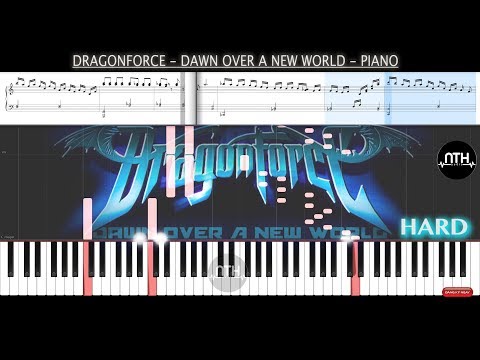 Dragon Force - Dawn Over A New World - Piano
