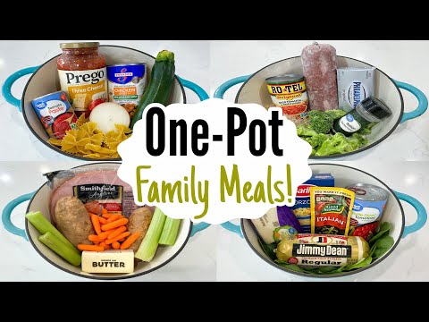 5 Tried & True ONE-POT Meals! | The EASIEST Weeknight Recipes! | Julia Pacheco