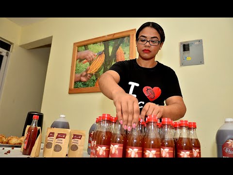 Deyanira Solano, la emprendedora del cacao.