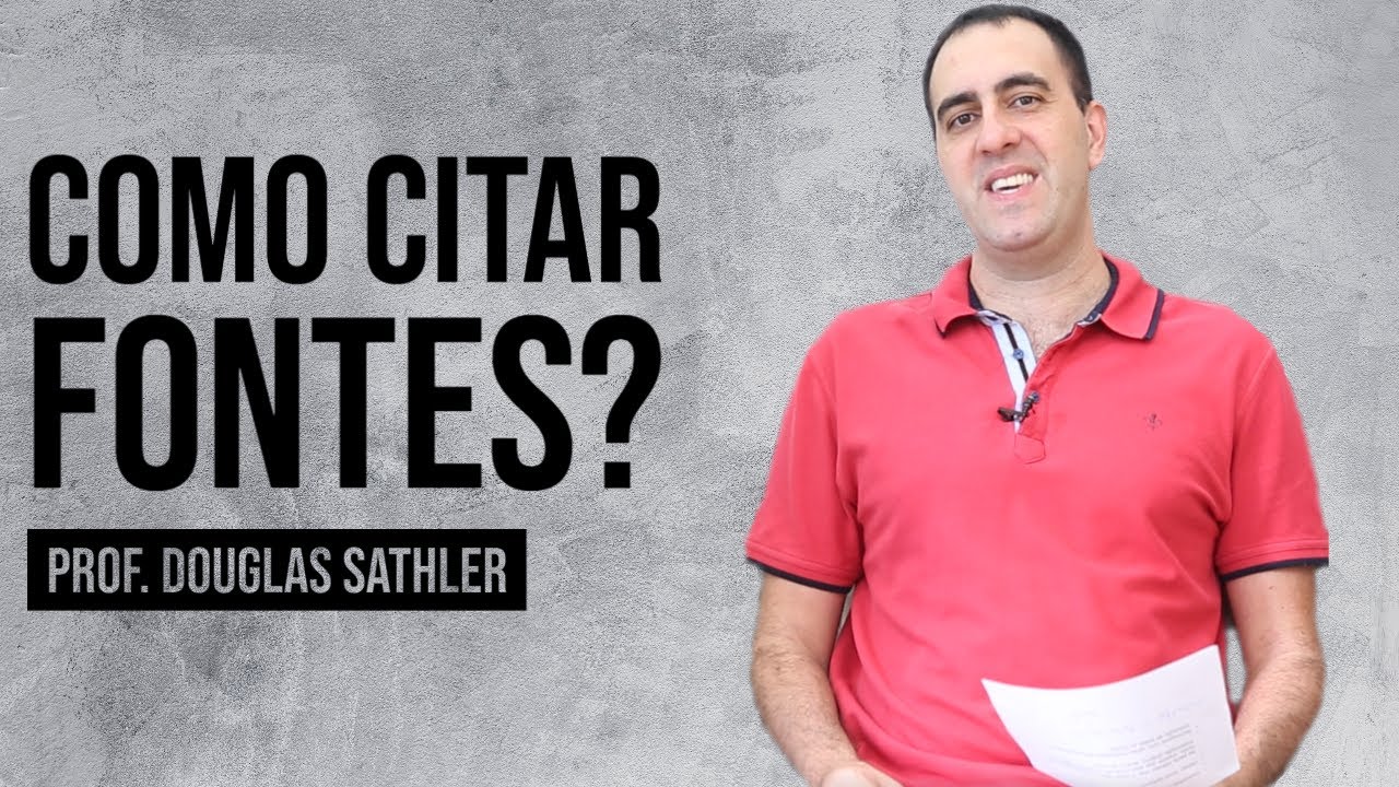 Como citar fontes no TCC ou artigo de forma correta?